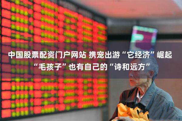 中国股票配资门户网站 携宠出游“它经济”崛起 “毛孩子”也有自己的“诗和远方”