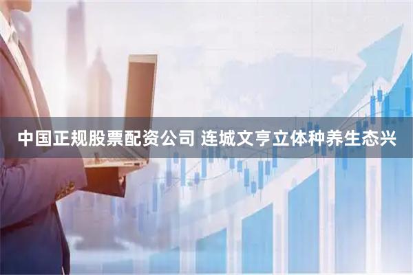 中国正规股票配资公司 连城文亨立体种养生态兴